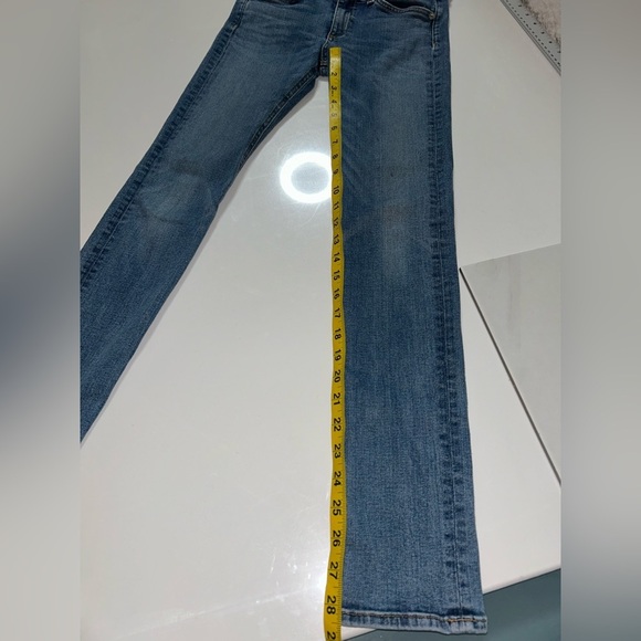 Rag & Bone Sz 27 Denim Jeans Skinny Pockets Brimfield Wash W1502K520 Made In USA - Picture 13 of 15
